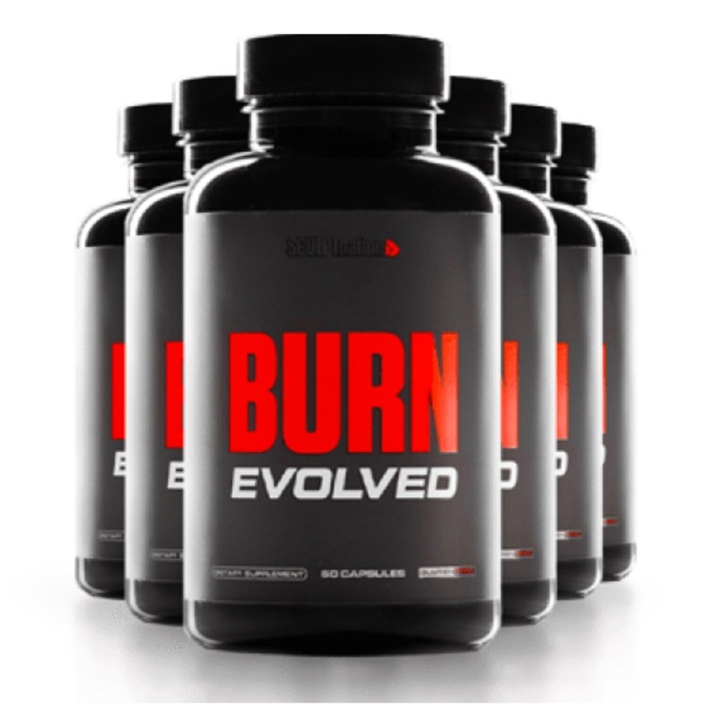 Burn Evolved 60 capsules each (6 new bottles) 1 extra with 58 capsules